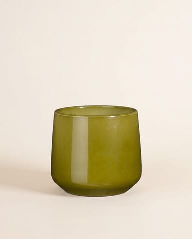 Amber Pot Green Ø 17 cm