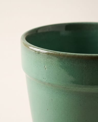 Clint Pot with Saucer Mint Green Ø 17 cm
