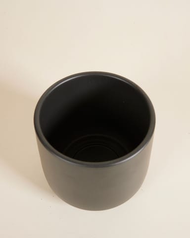 Amber Topf Schwarz Ø 12 cm