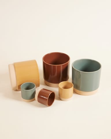 Lisa Topf Dusty Ocker Ø 15 cm