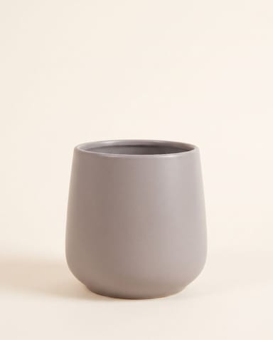 Amber Pot Taupe Matt Ø 12 cm