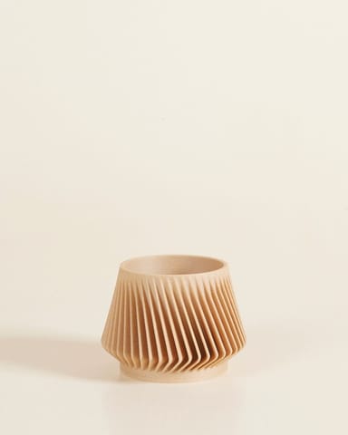 Baby Robin Wood Topf Zigzag Ø 5.5 cm