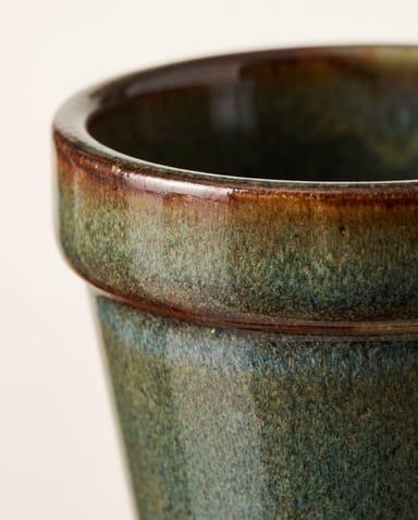 Baby Clint Pot with Saucer Green Ø 7.5 cm