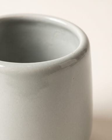 Baby Amber Pot Light Grey Ø 8 cm