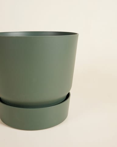 Elho Miles Runder Topf Grün 24 cm