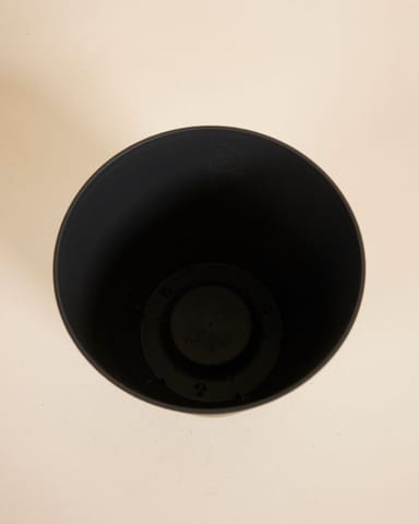 Elho Miles Runder Topf Schwarz Ø 18.5 cm