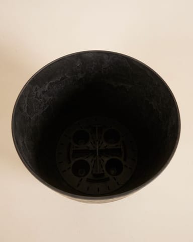 Schwarzer Bola-Topf Ø 33