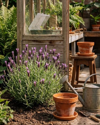 Lavandula Lavendel Stoechas Anouk