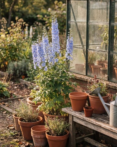 Delphinium Rittersporn Magic Fountains Sky Blue