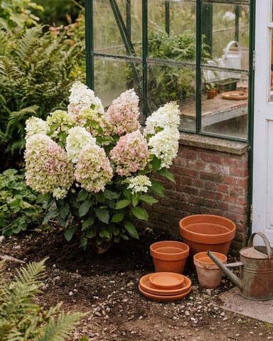 Hydrangea Rispenhortensie Paniculata 'Little Fresco'