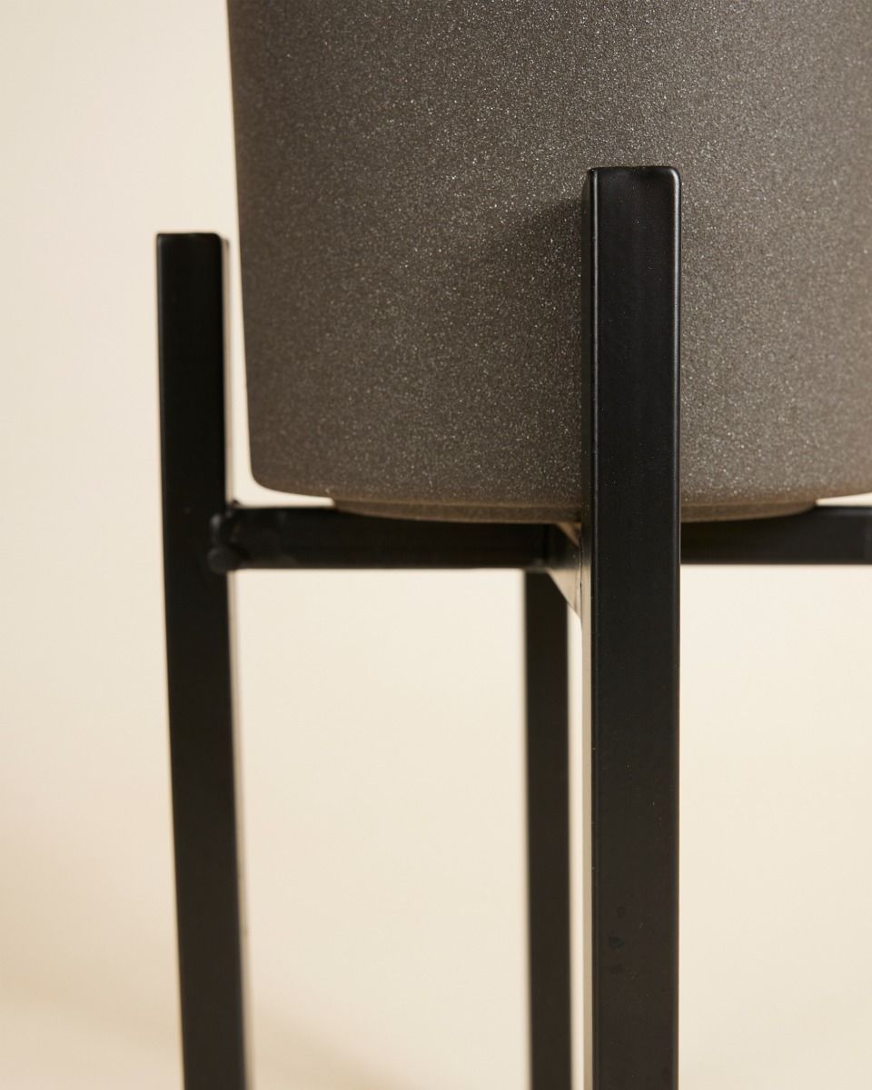 Paula Topfgestell  Schwarz 25 cm