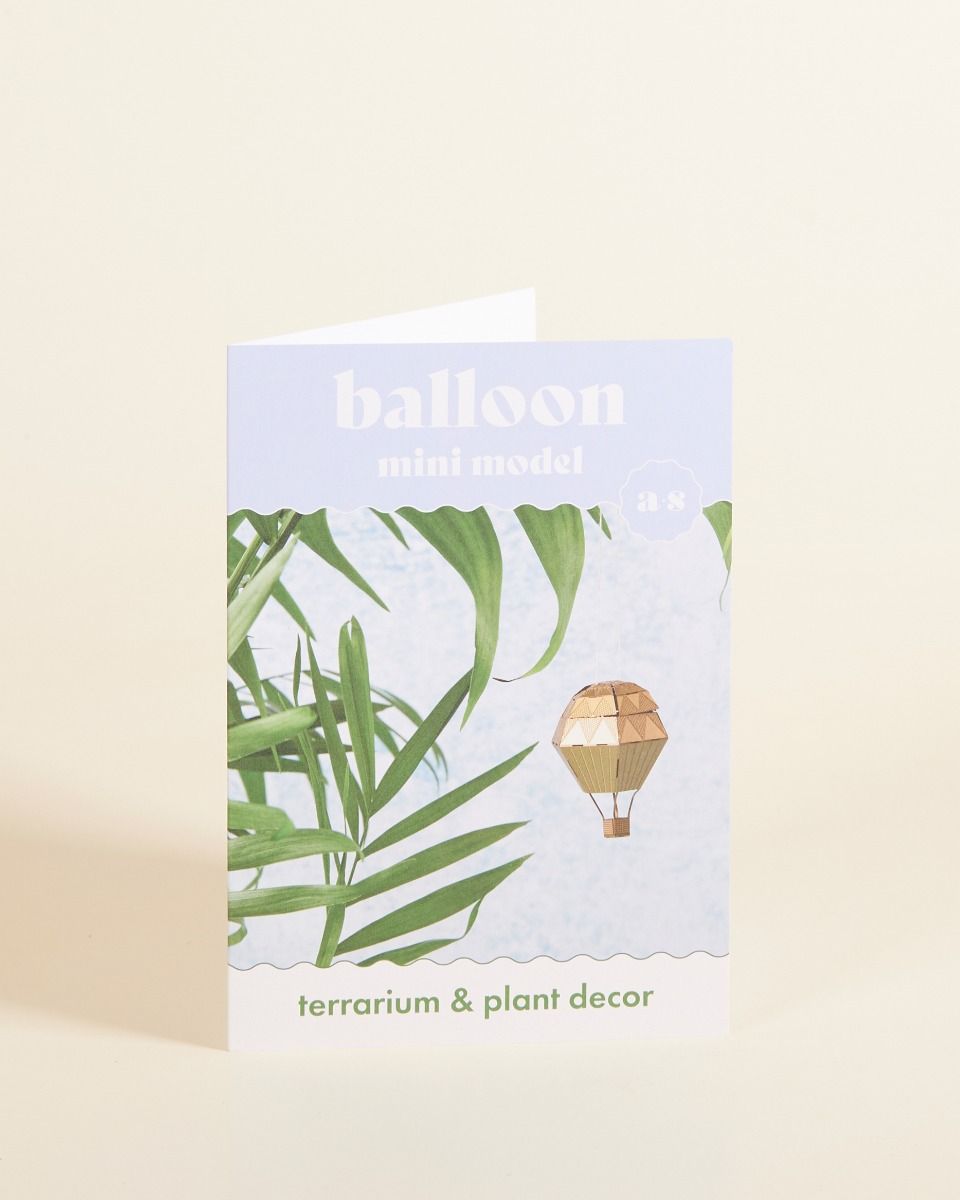 Heißluftballon Terrariumdekoration