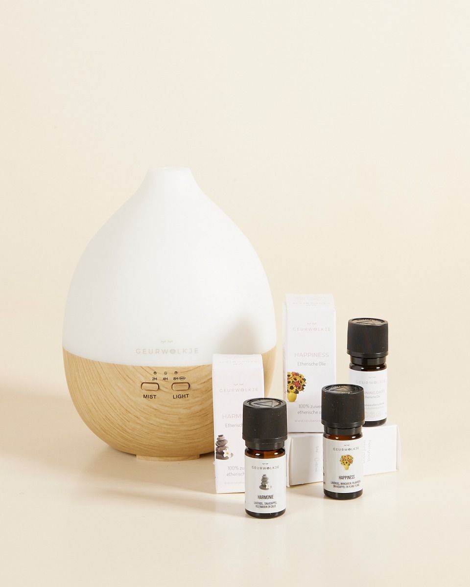 Geurwolkje® Aroma Diffusor Light Wood