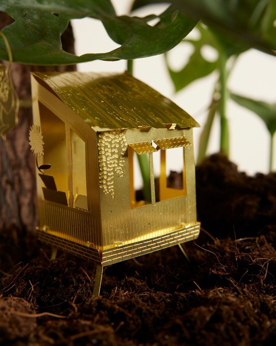 Winzige Baumhaus Terrariumdekoration