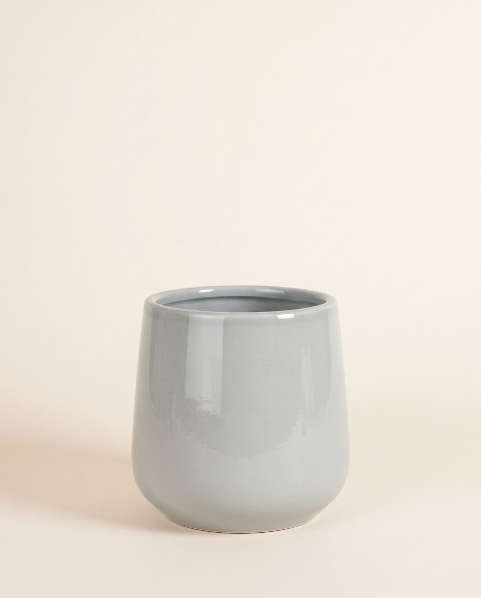 Amber Pot Light Grey Ø 12 cm