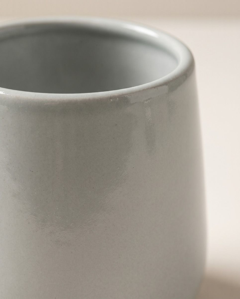 Amber Pot Light Grey Ø 12 cm