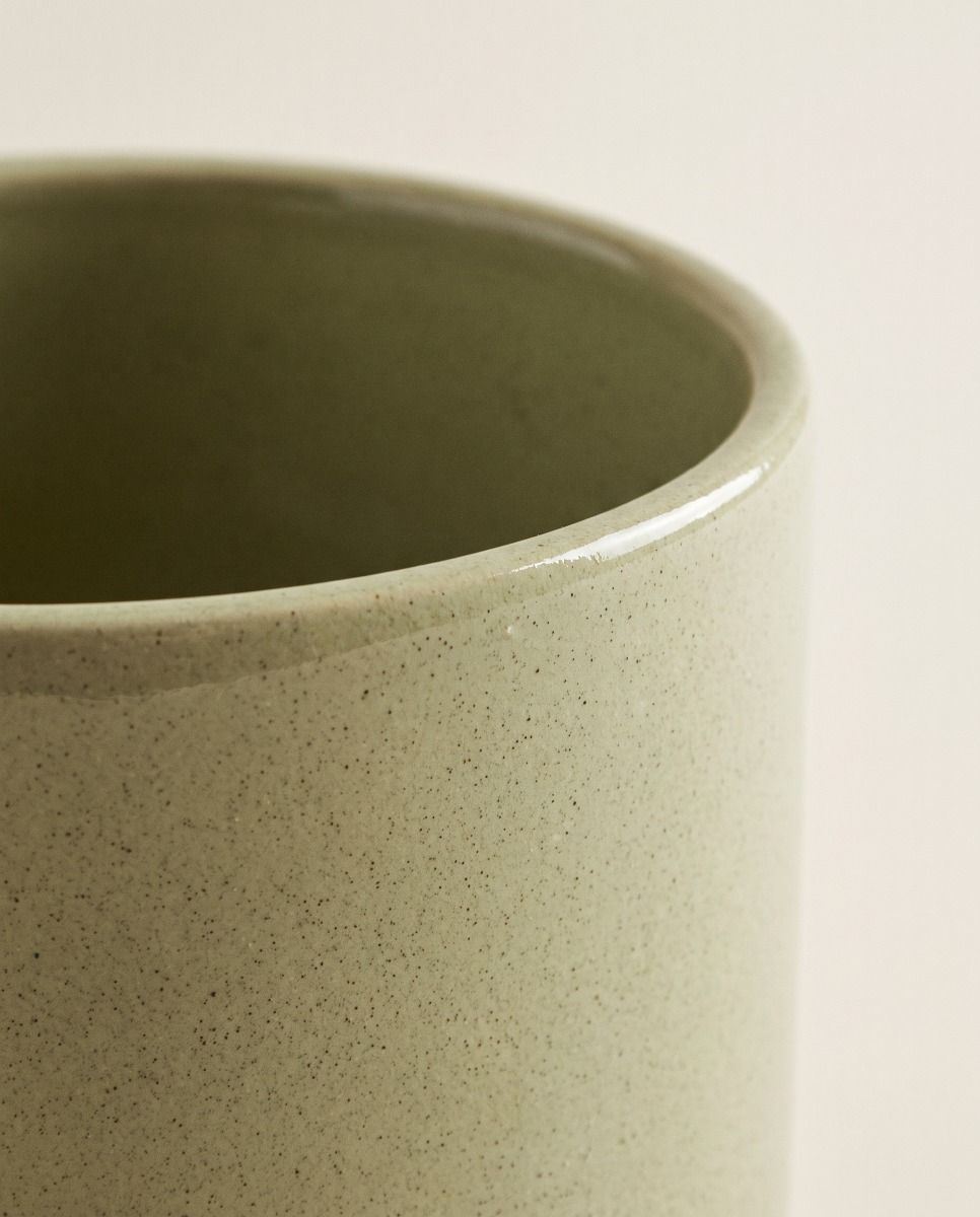 Fedor Pot Light Green Ø 14 cm