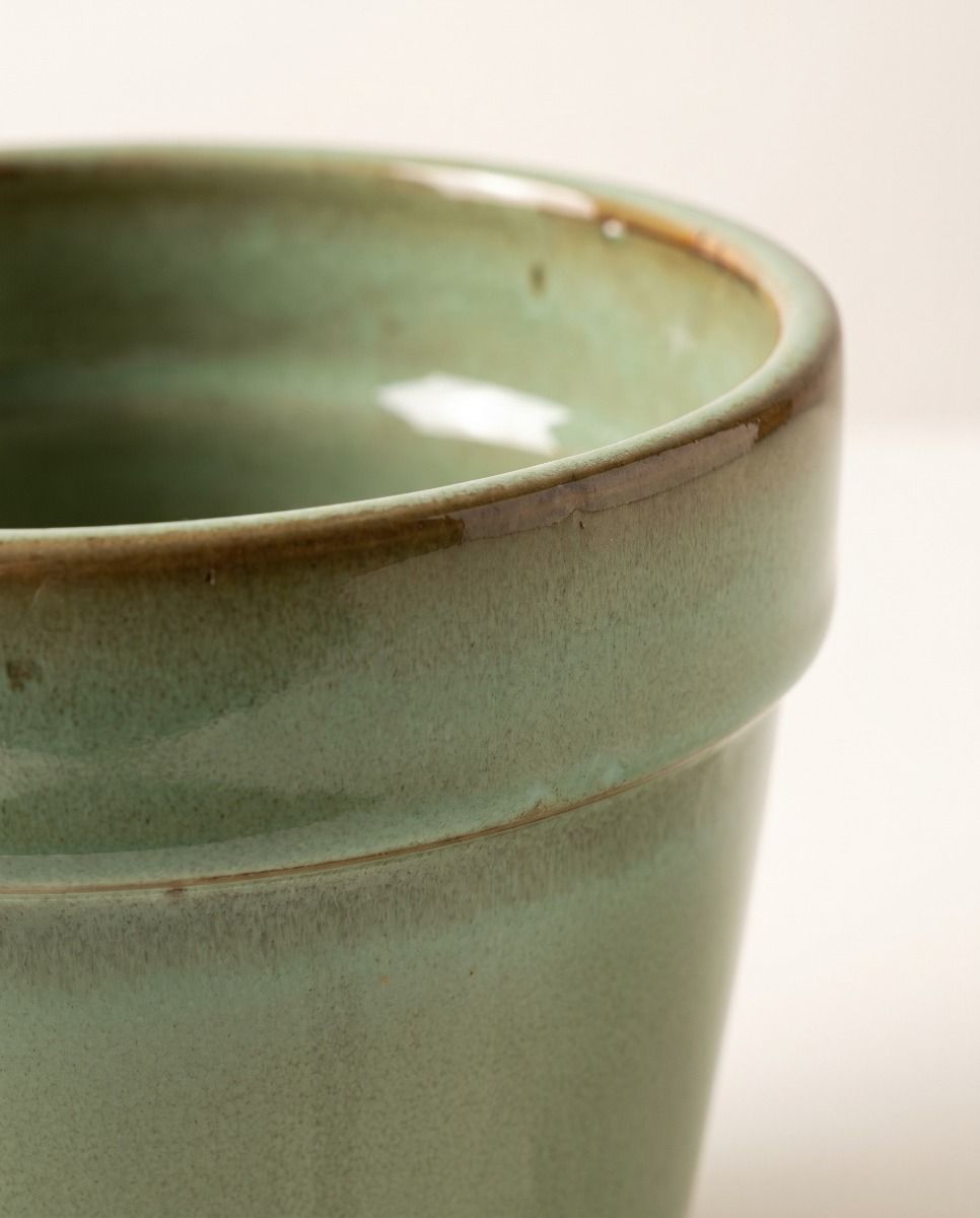 Clint Pot with Saucer Mint Green Ø 15 cm