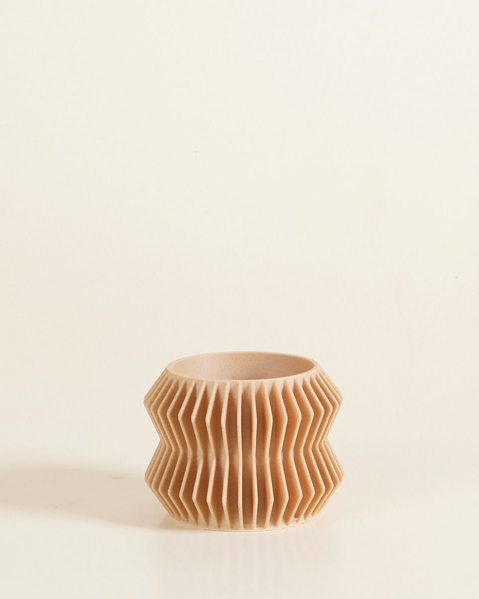 Baby Robin Wood Topf Chevron Ø 5.5 cm