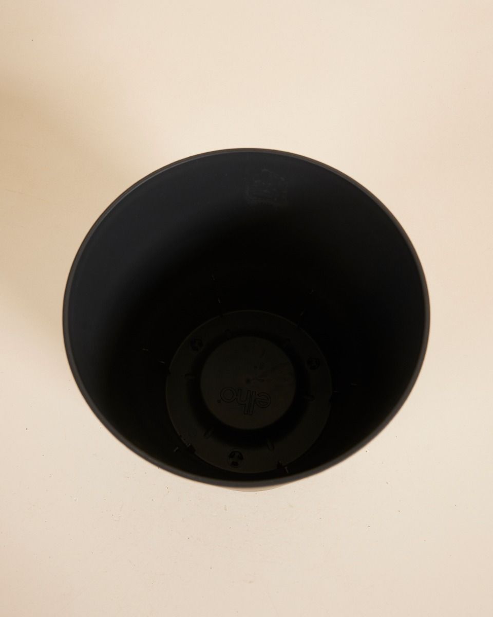 Elho Miles Runder Topf Schwarz Ø 18.5 cm