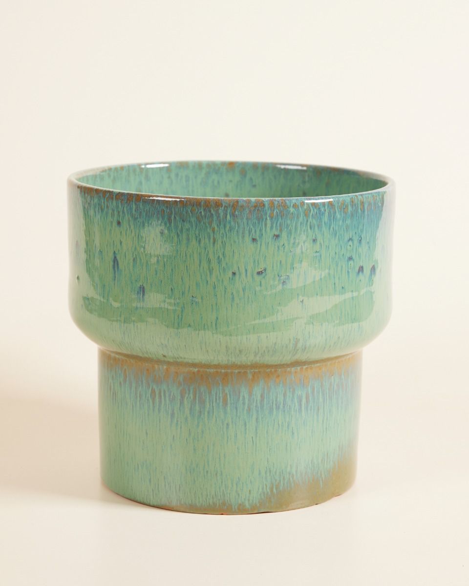 Splanky Topf Grün-Blau Ø 22.5 cm