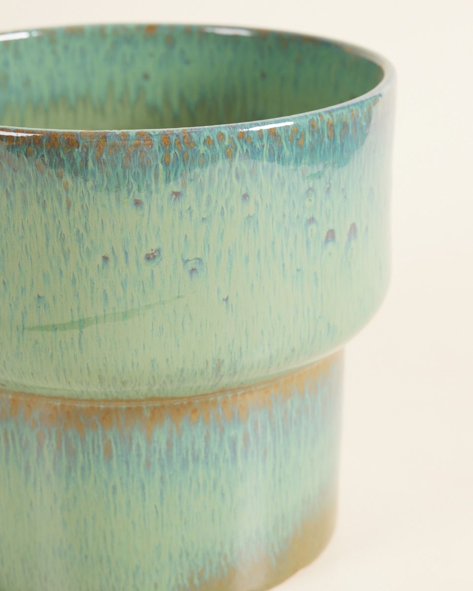 Splanky Topf Grün-Blau Ø 22.5 cm