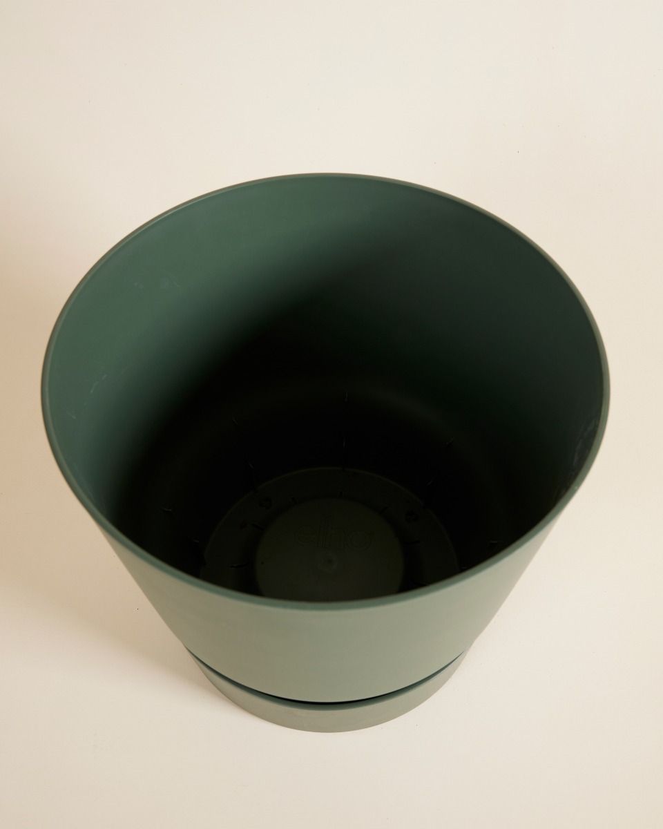 Elho Miles Runder Topf Grün 30 cm