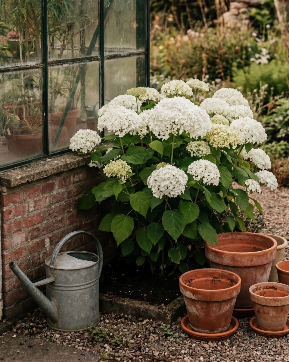 Hydrangea Schneeballhortensie Strong Annabelle