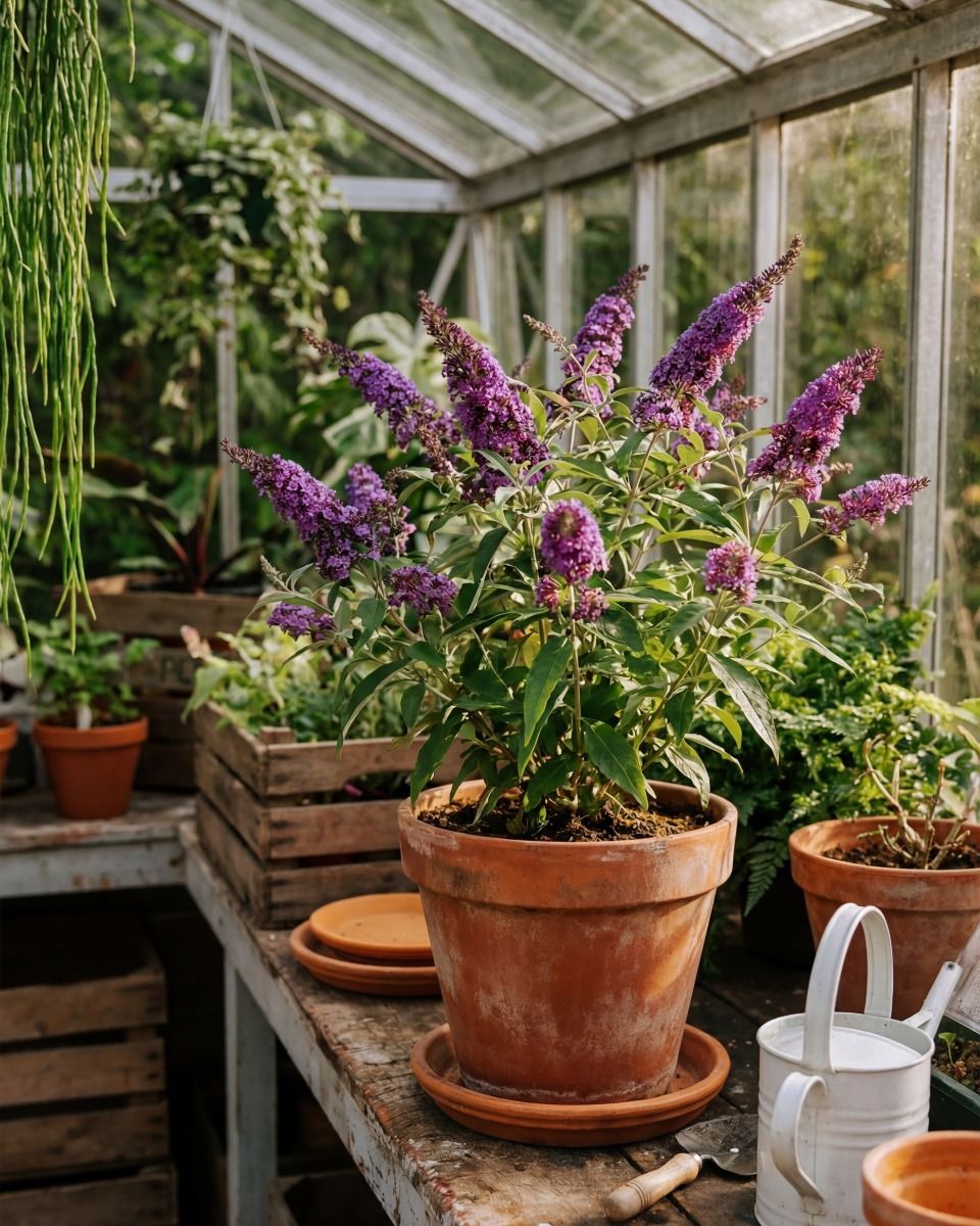 Buddleja Schmetterlingsflieder Butterfly Candy Little Purple