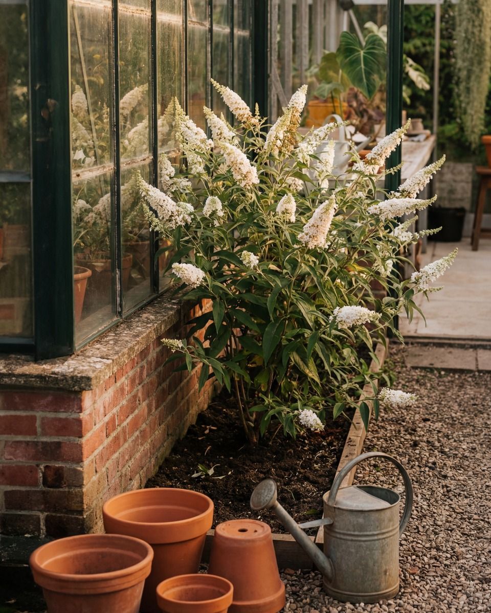 Buddleja Butterfly Candy Little White