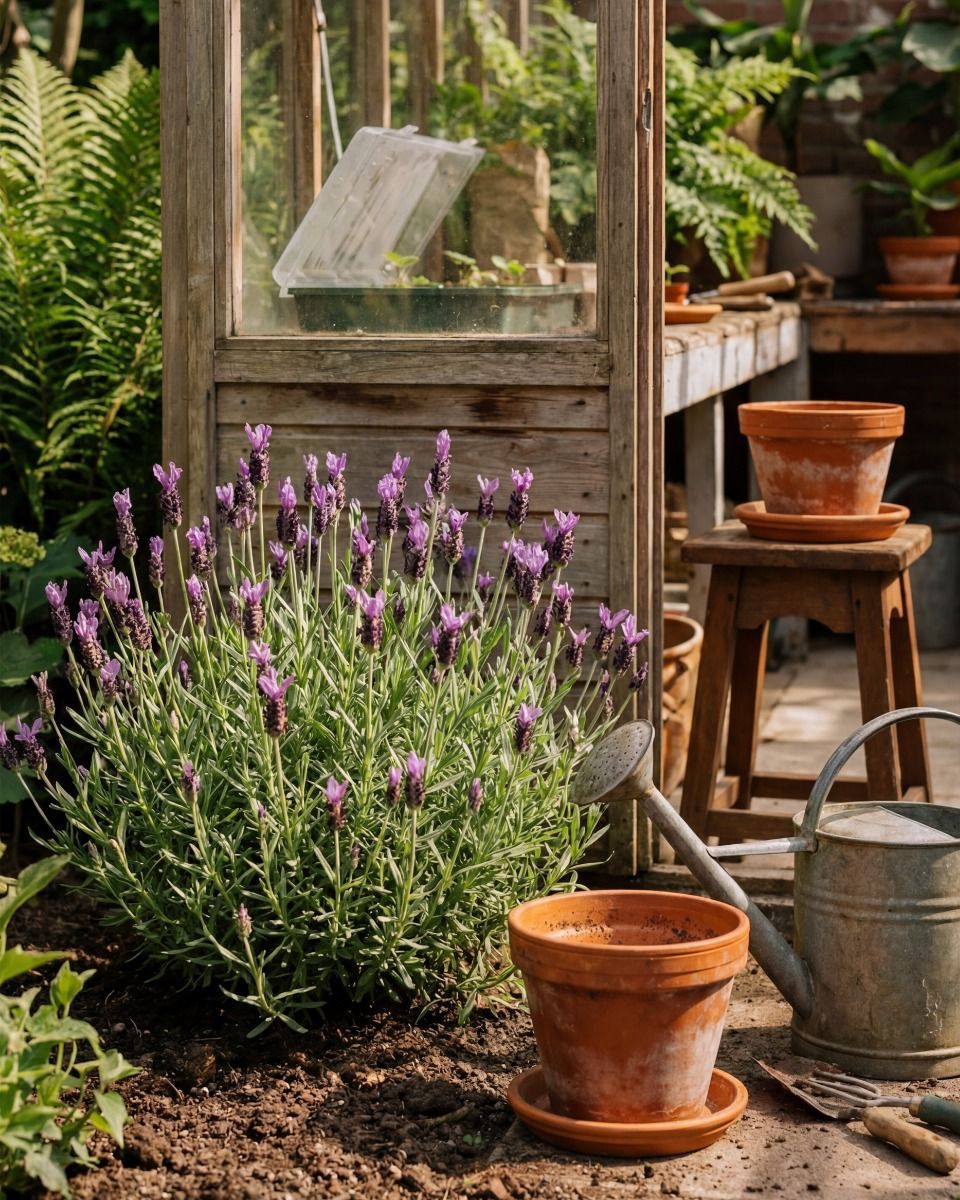 Lavandula Lavendel Stoechas Anouk
