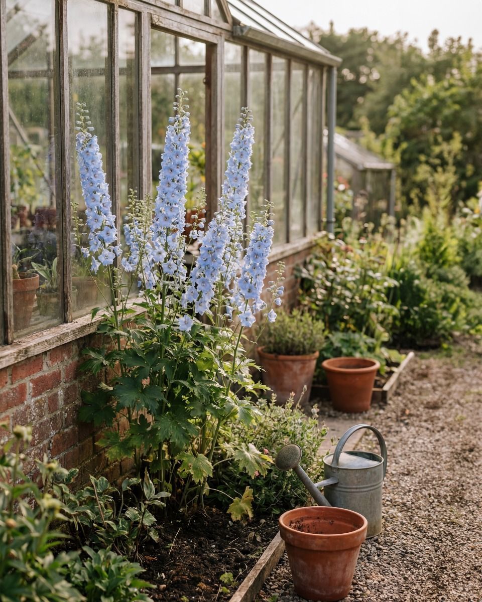 Delphinium Rittersporn Magic Fountains Sky Blue
