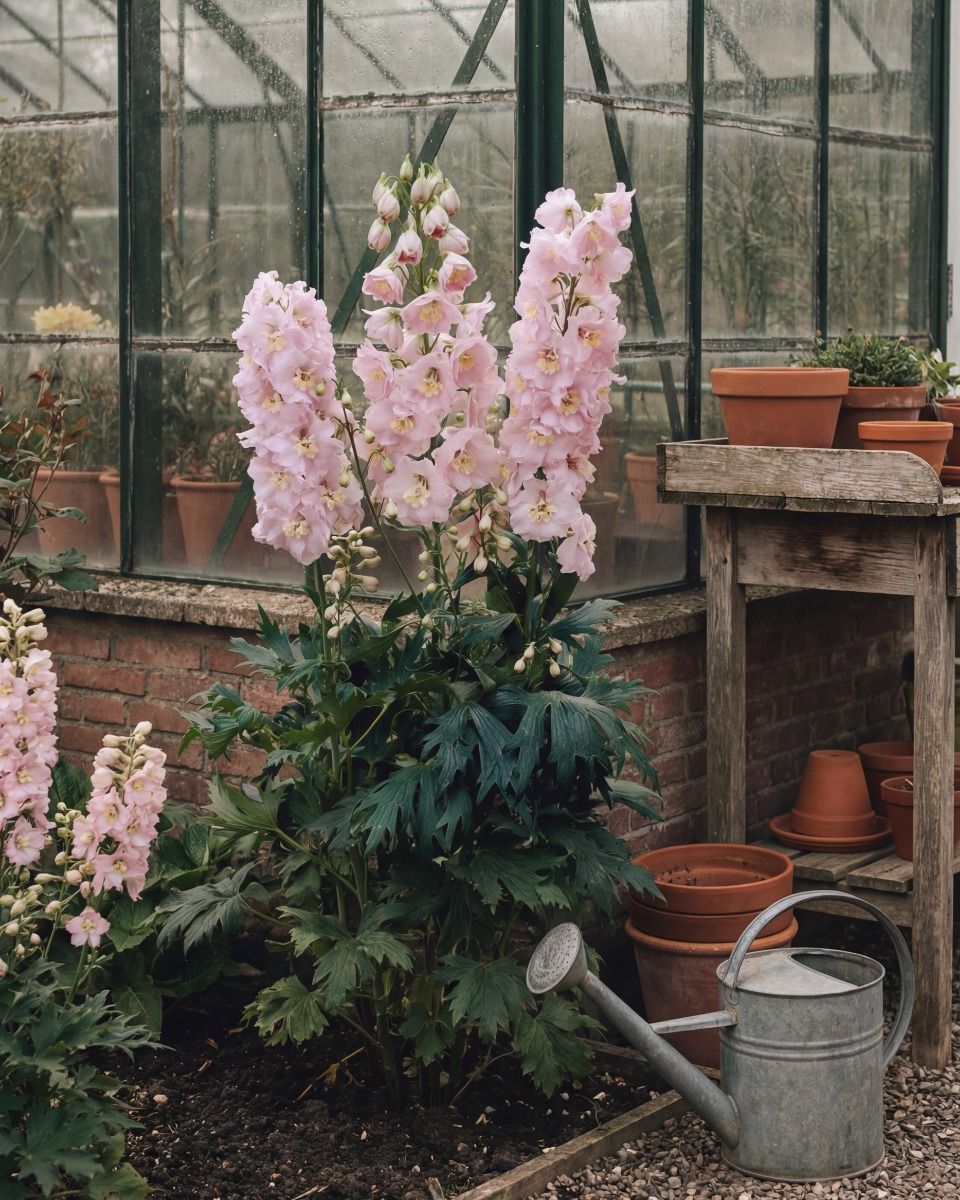 Delphinium Rittersporn Magic Fountains Pink Shades