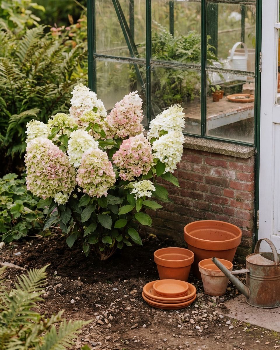 Hydrangea Rispenhortensie Paniculata 'Little Fresco'