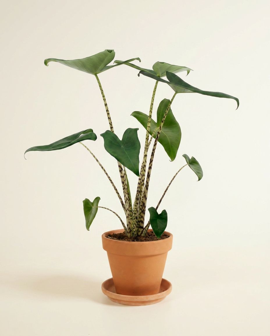 Alocasia Pfeilblätter Zebrina