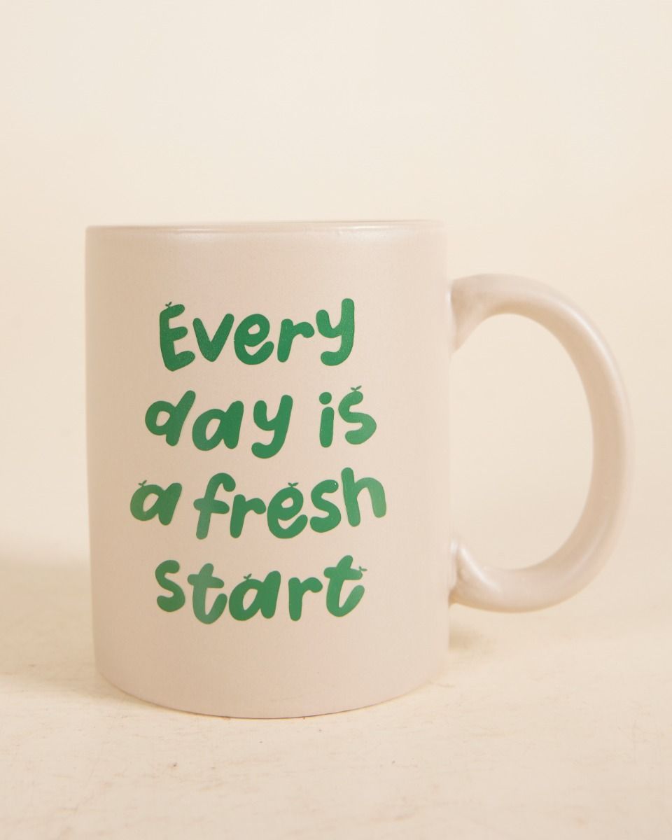 PLNTS Becher Everyday is a fresh start